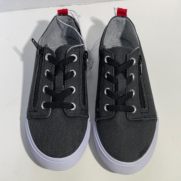 Cat & Jack Other - Boy’s Black Double Zip Sneakers